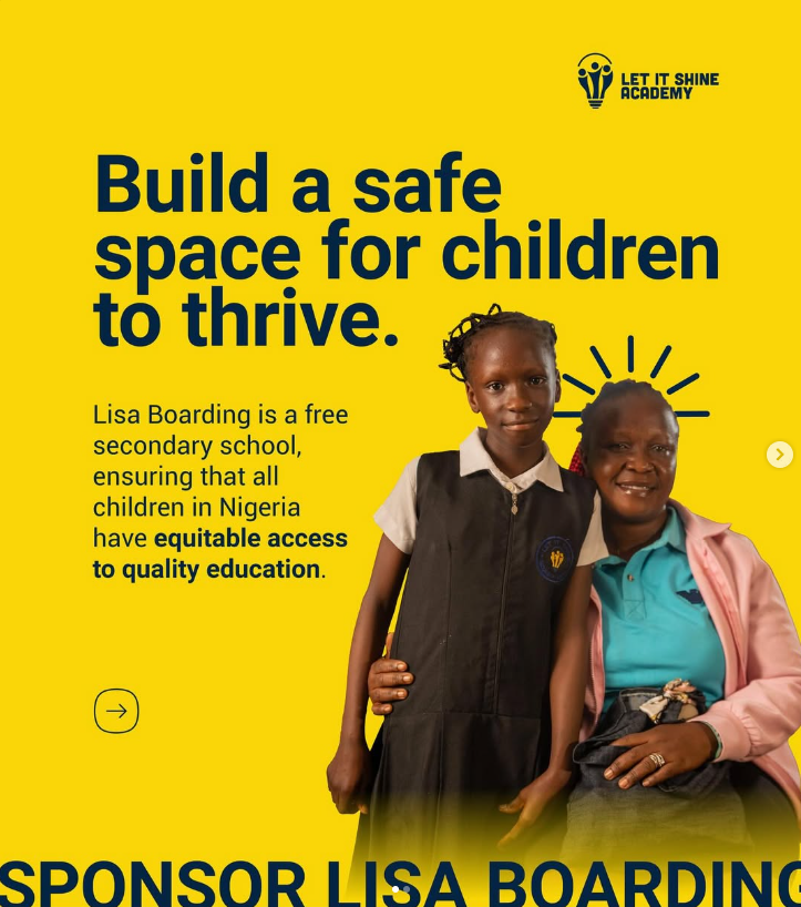 Let It Shine Academy: Build a safe space for children to thrive, with equitable access to quality education at LISA Boarding.